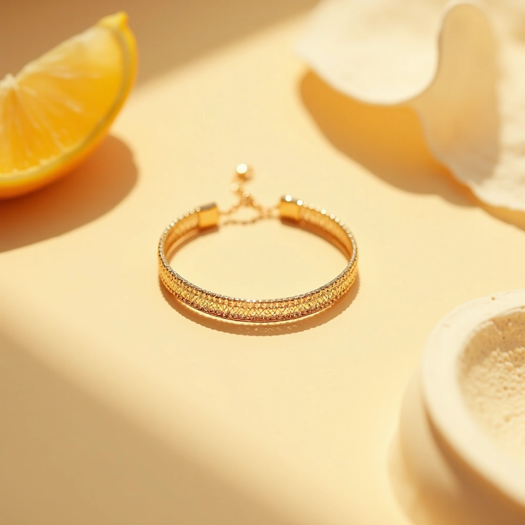 Bracelet trèfles 5 motifs Or jaune