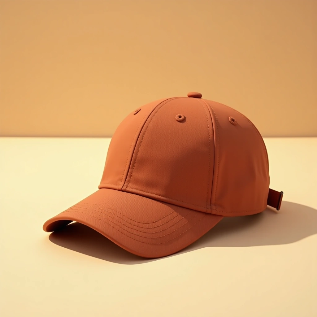 Casquette de baseball en coton mélangé Check