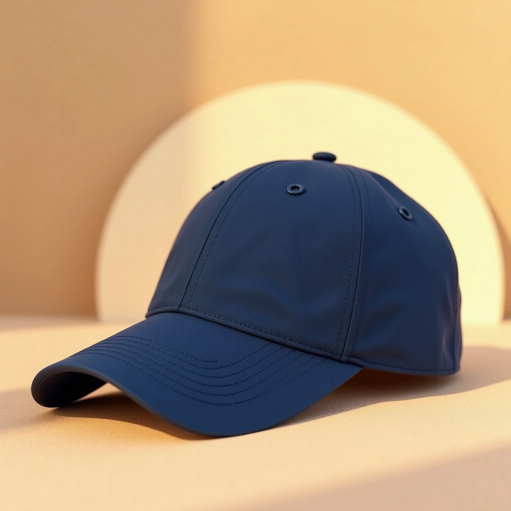 Casquette de baseball en Re-Nylon Bleu