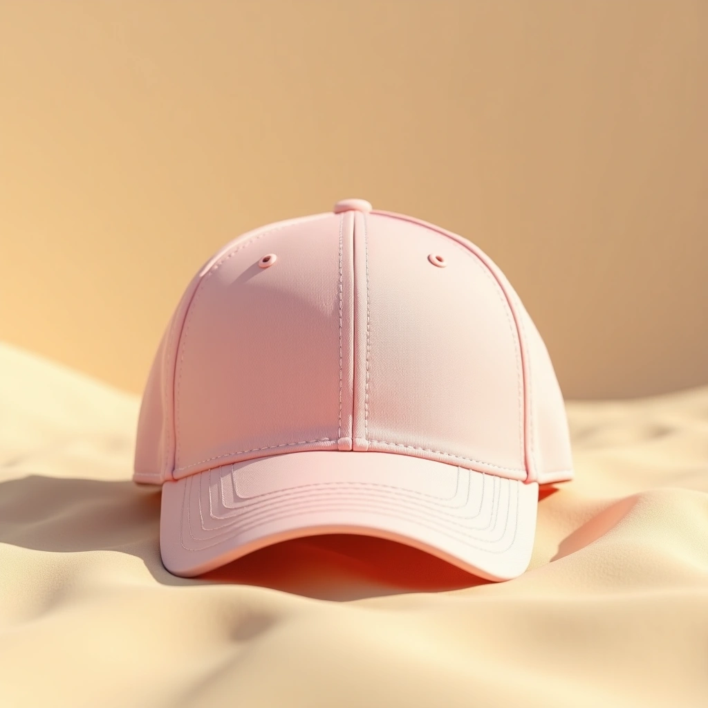 Casquette EN TOILE Rose