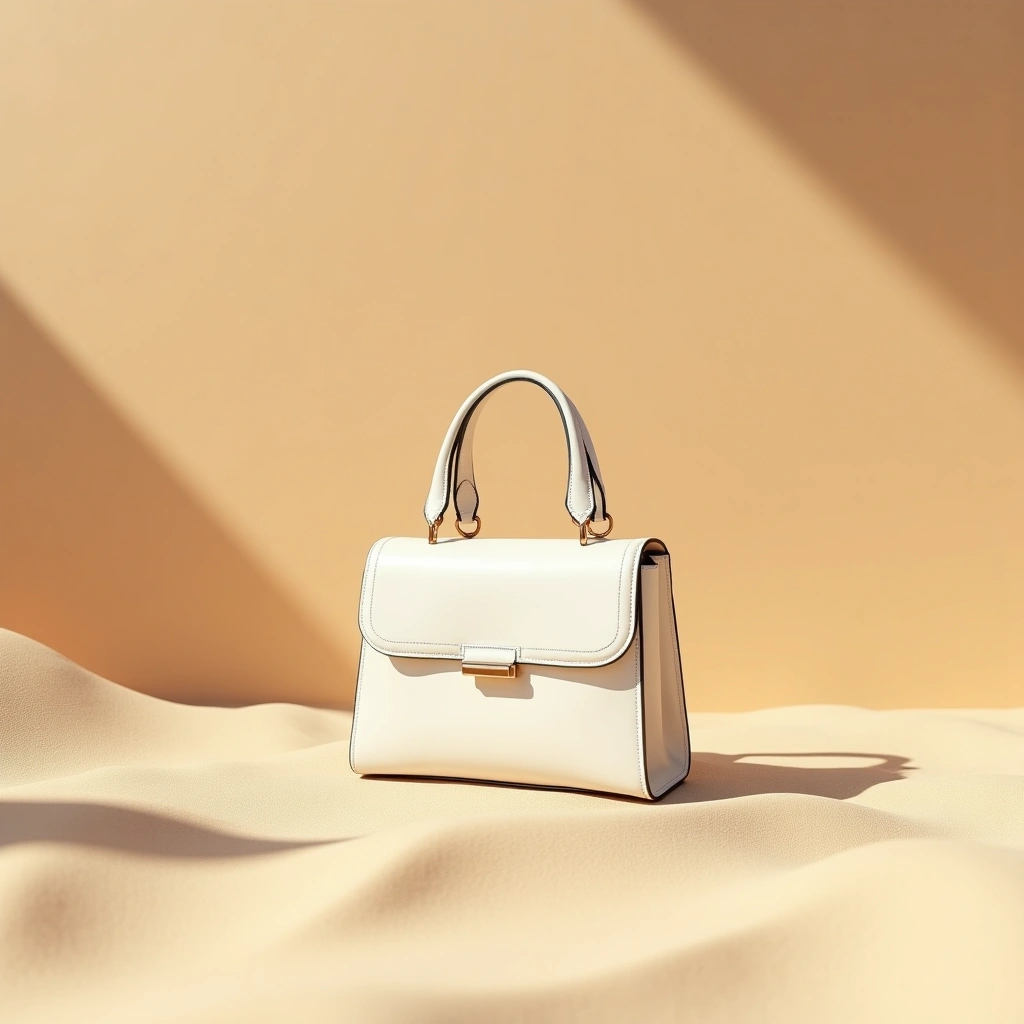 Chaîne Pochette à Matelassée - Blanc
