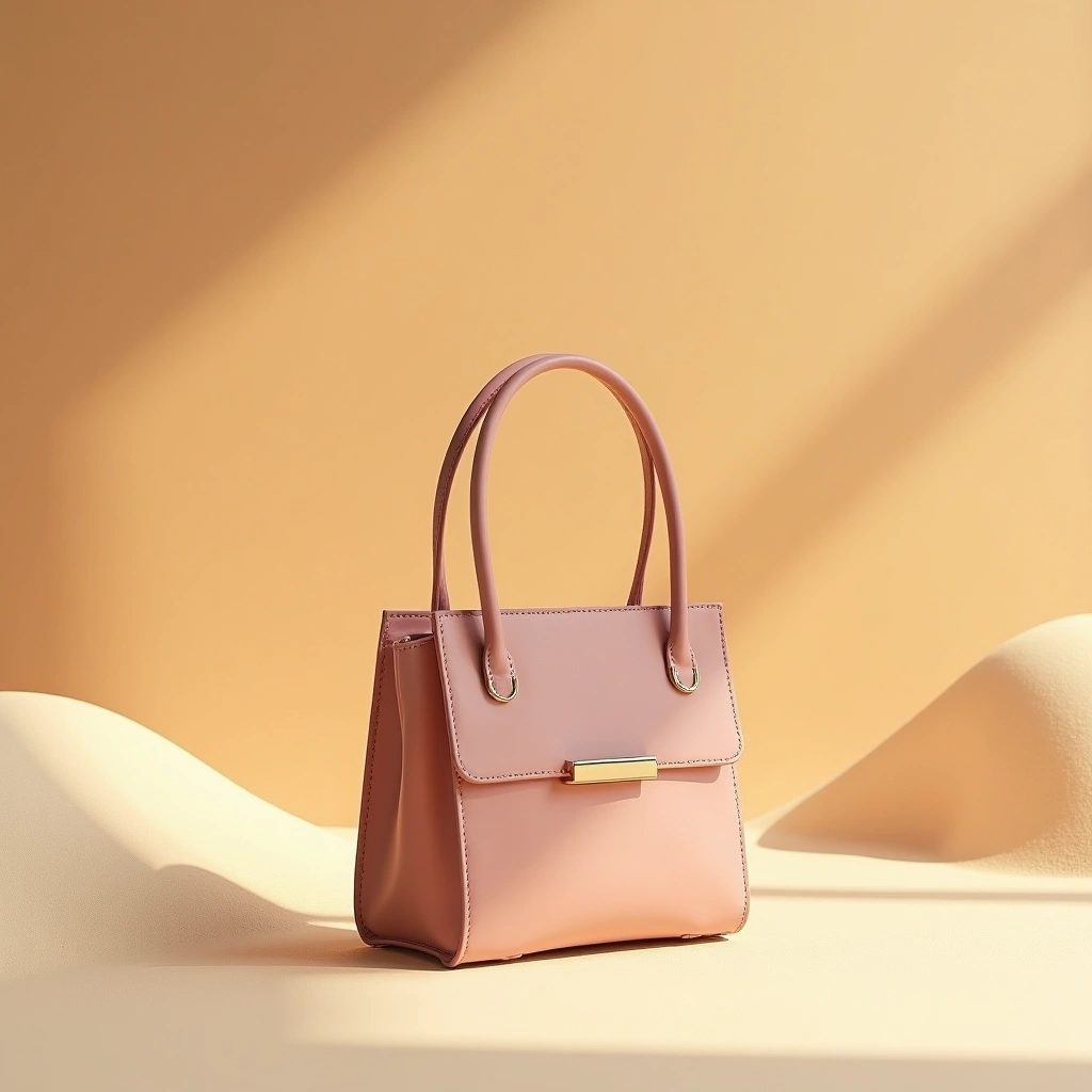 Chaîne Pochette à Matelassée - Rose