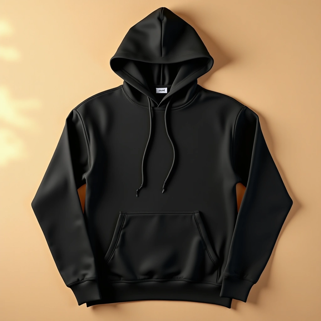 Hoodie Comme des Garcons Play Big Black Heart Zip Up Ivory