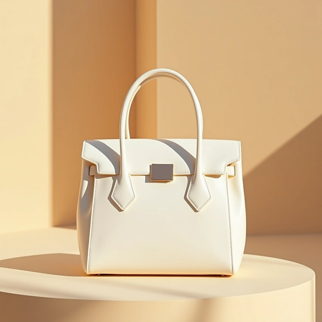Sac City Toile - Blanc