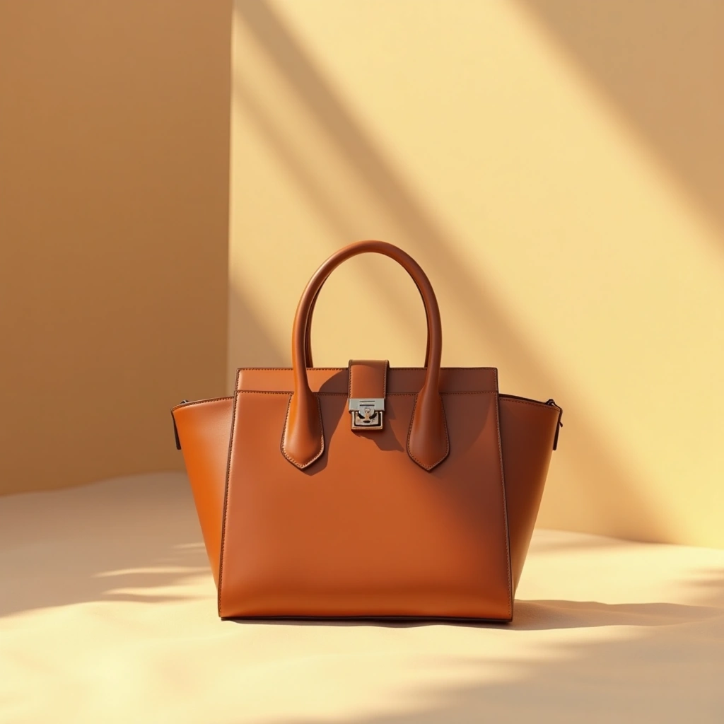Sac épaule Teri Toile - Marron