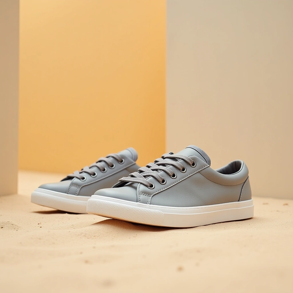Sneakers basses Gris