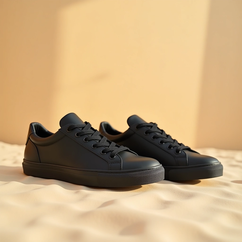 Sneakers Ensemble Running Noir