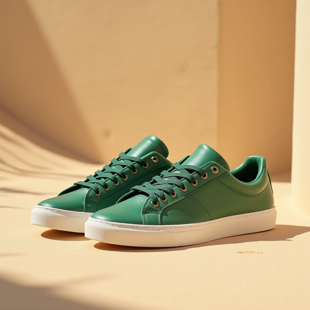Sneakers Ensemble Running Vert