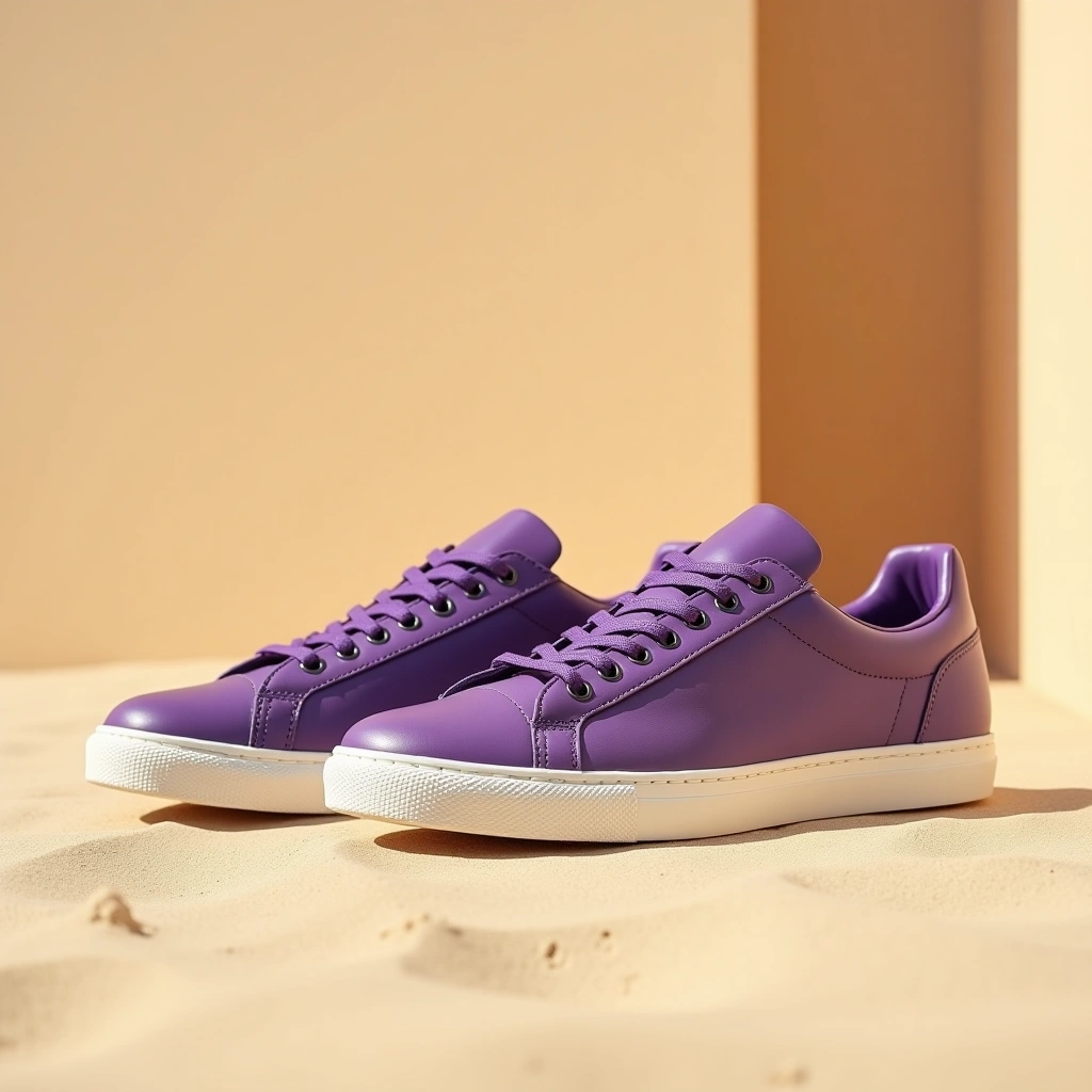 Sneakers Ensemble Running Violet
