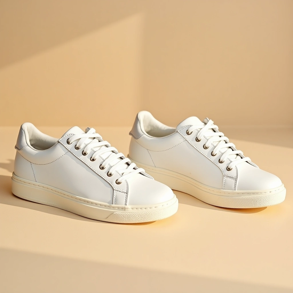 Sneakers Mousse Pro - Blanc Perle