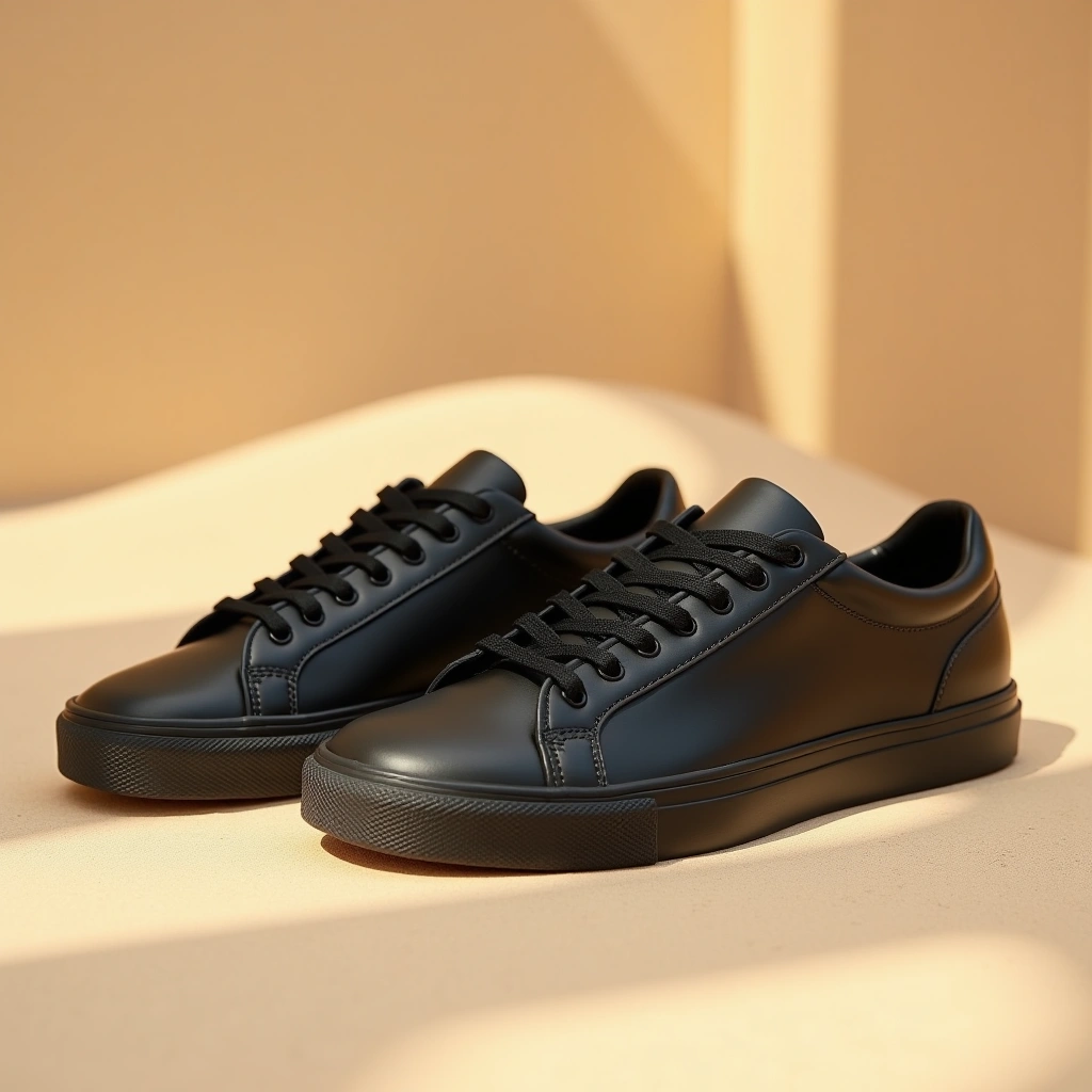 Sneakers Mousse Pro - Noir Eclipse
