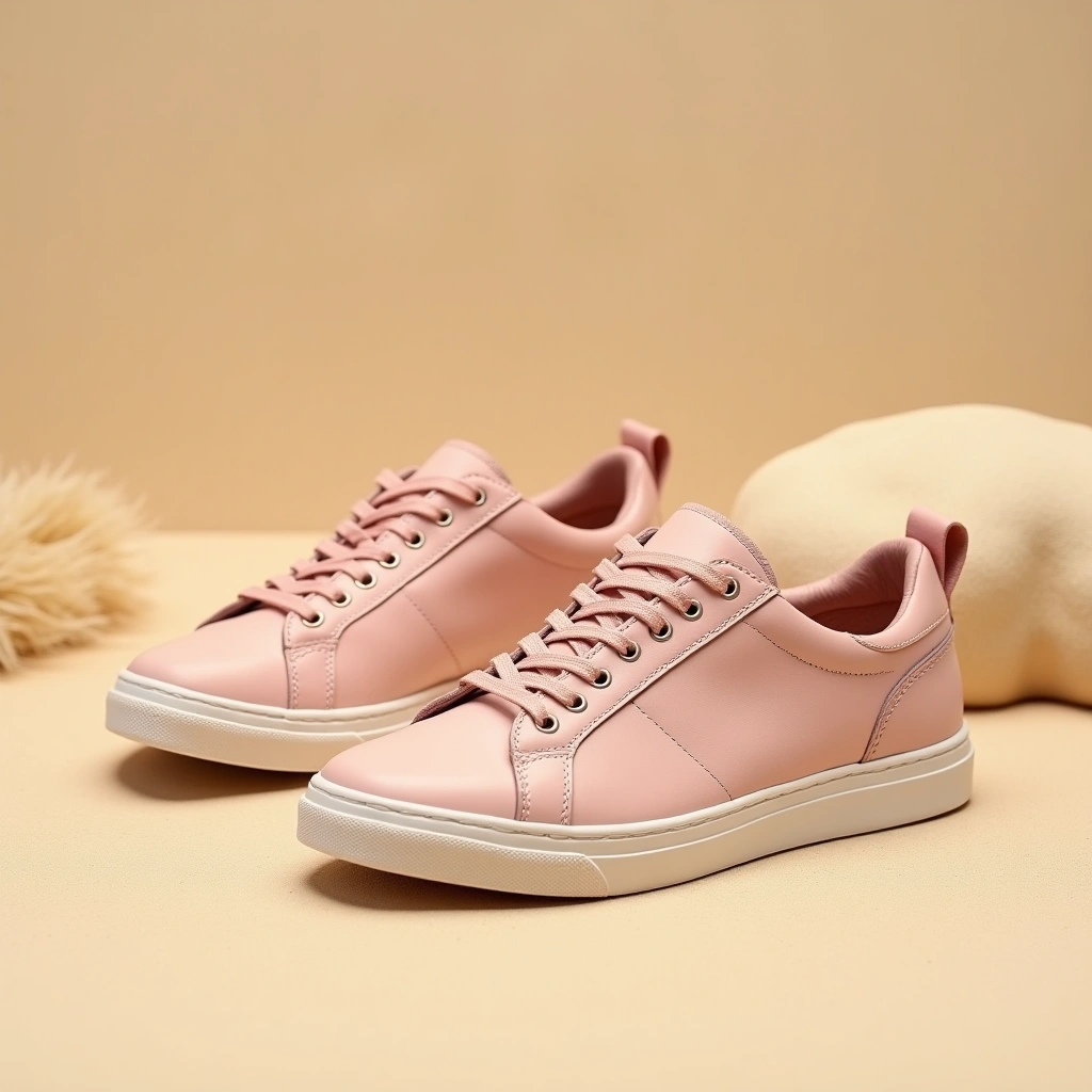 Sneakers Mousse Pro - Rose perle