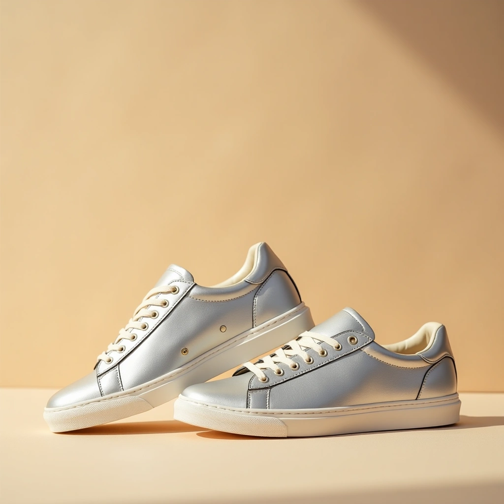 Sneakers P6000 Metallic Silver